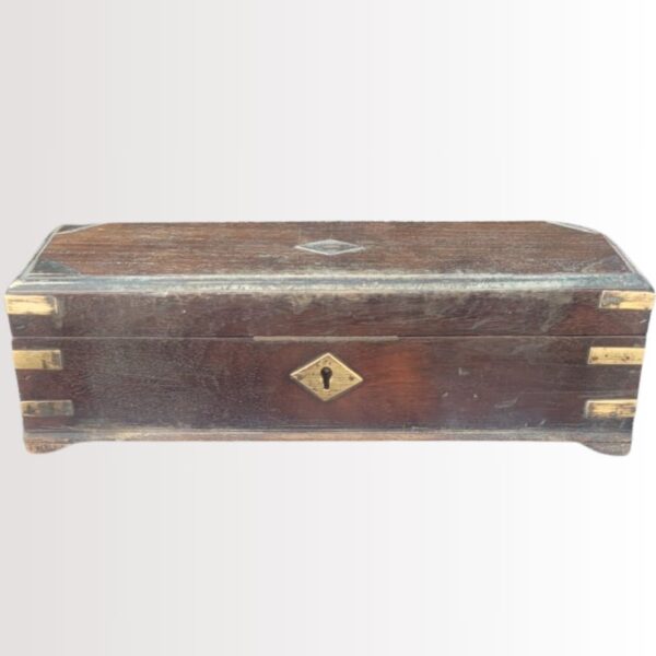 Antique 19th/20th century wooden Qalamdan