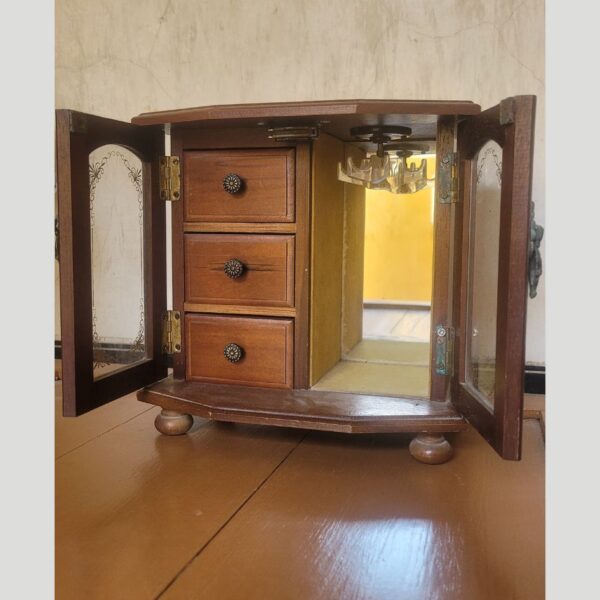 Rare Vintage Musical Jewellery Box Japan 1950s - Image 3