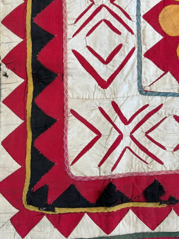 19th Century Patchwork Textile from Rajasthan (25 x 20 Inches) - Image 2