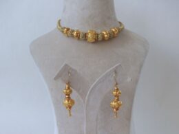 Gold Ball Set from South India