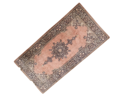 Mid-20th Century Handwoven Persian-Style Carpet – 4x2 ft