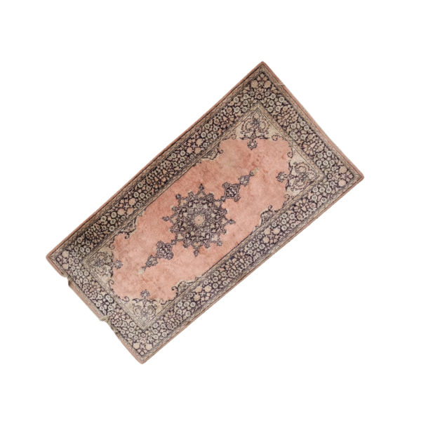 Mid-20th Century Handwoven Persian-Style Carpet – 4x2 ft